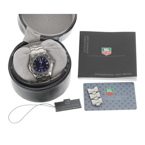 61 - Tag Heuer Professional 2000 Exclusive 200m stainless steel gentleman's wristwatch, reference no. WN1... 