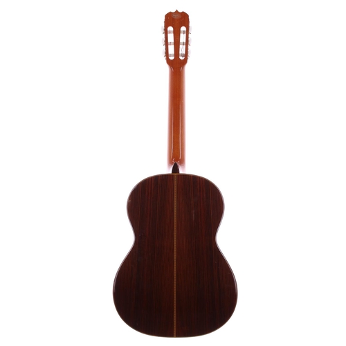 482 - 1978 Takamine C-132S classical guitar, made in Japan; Back and sides: rosewood; Top: natural cedar; ... 