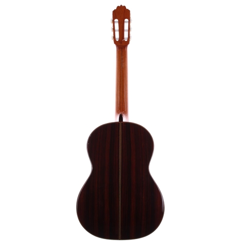 491 - 1994 Ricardo Sanchis Carpio Model 2A classical guitar, made in Spain; Back and sides: rosewood, surf... 