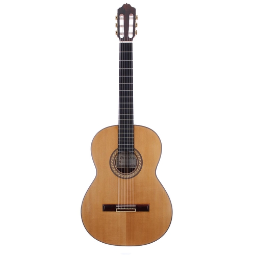 497 - 1987 Granados 'Construtor Francisco Esteve' Model 10 classical guitar, made in Spain: Back and sides... 