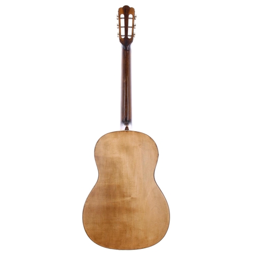 474 - Late 1920s Martin Coletti G40 acoustic guitar; Back and sides: natural maple, binding pulling and re... 