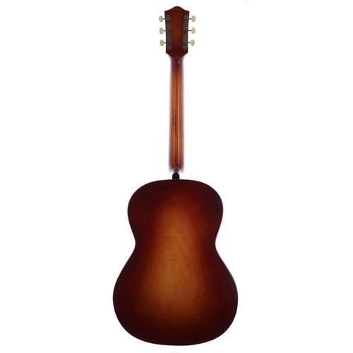 480a - 1950s Hofner Congress acoustic archtop guitar; Body: brunette finish, generally good for age with mi... 