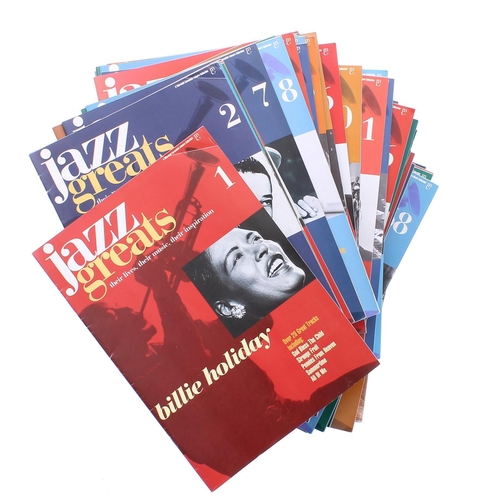 568 - Jazz Interest - complete set of eighty Jazz Great's Magazines