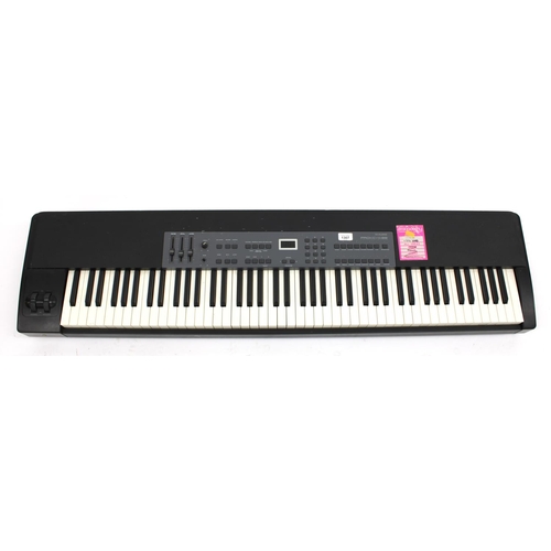 1307 - M-Audio Pro Keys 88 digital piano audio workstation, with stand