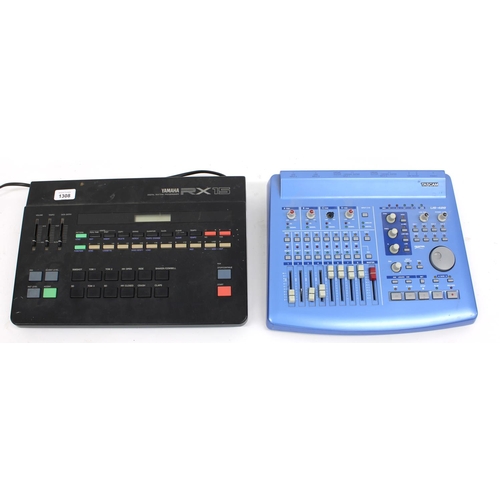 1308 - Yamaha RX15 digital rhythm programmer; together with with a Tascam US-428 mixer... 