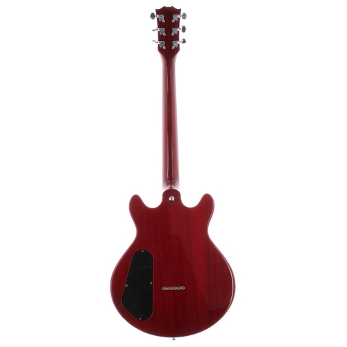 74 - 1989 Yamaha MSG Standard electric guitar, made in Taiwan, ser. no. P0xxxx6; Body: red finish over ma... 