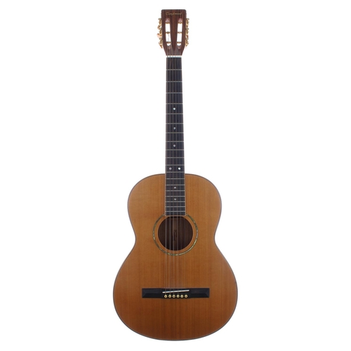 75 - Tanglewood parlour acoustic guitar, made in Korea; Back and sides: rosewood, minor surface scratches... 