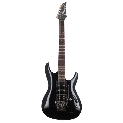 81 - 2003 Ibanez S Series S470 electric guitar, made in Korea, ser. no. C03xxxxx8; Body: black finish, sc... 