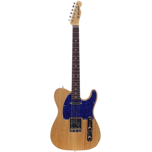 87 - J. Bishop Guitar Builds T type electric guitar; Body: natural finish; Neck: maple; Fretboard: rosewo... 