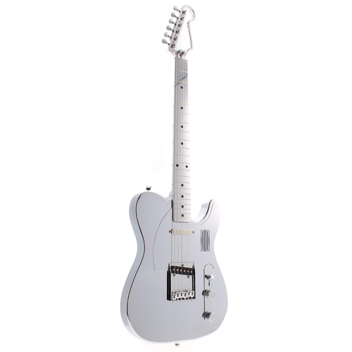 92 - Mark J Strikland T-002 aluminium T style electric guitar, made from billet 6082 aircraft grade mater... 