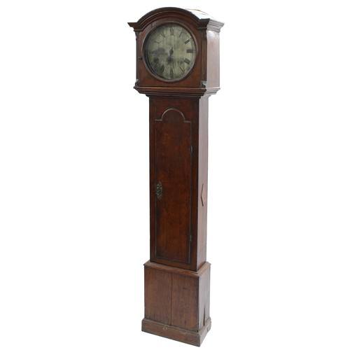 1829 - Oak thirty hour longcase clock, the 13.5