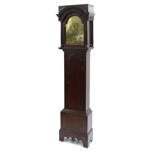 1830 - Oak eight day longcase clock, the 12