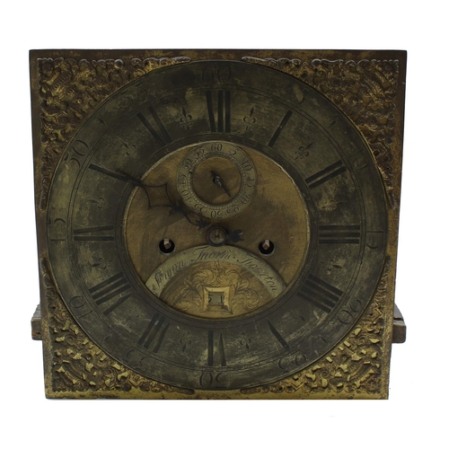 1834 - Oak eight day longcase clock, the 12