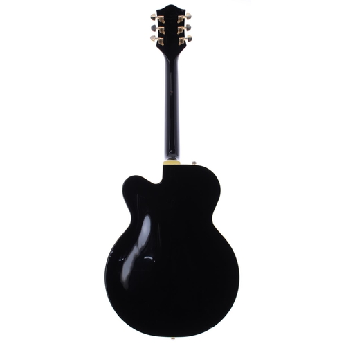 82 - 1990 Gretsch 6120 hollow body electric guitar, made in Japan, ser. no. 90xxxx-xx4; Finish: black ref... 