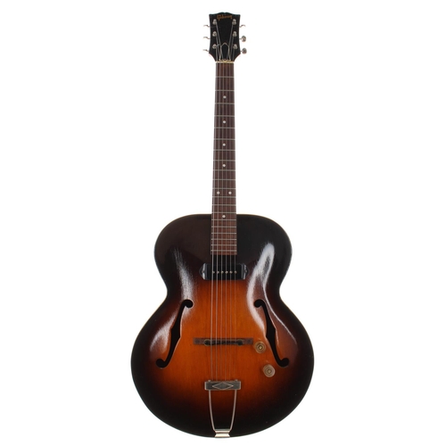 83 - 1950 Gibson ES-150 electric archtop guitar, made in USA, factory order no. 3xx3; Body: sunburst fini... 