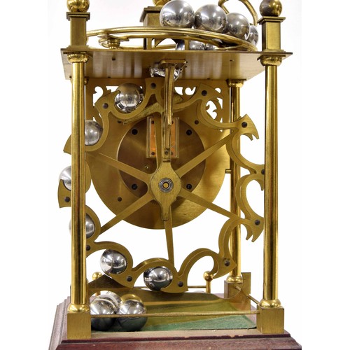 1317 - Patent spherical weight clock no. 538, the 5.25