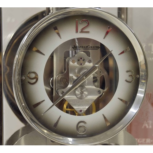 1352 - Rare Jaeger-LeCoultre limited edition commemorative Atmos clock made to celebrate the silver jubilee... 