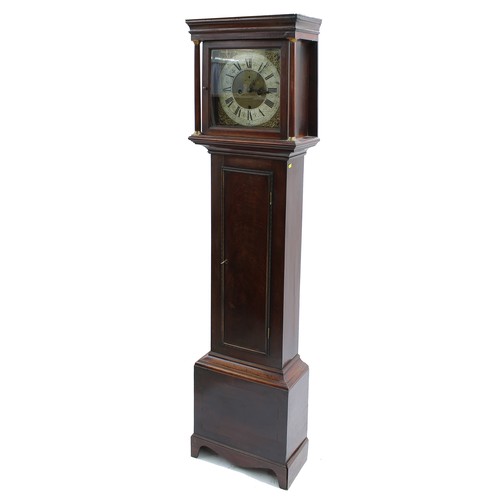 1847 - Mahogany eight day longcase clock, the 12