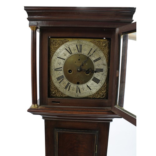 1847 - Mahogany eight day longcase clock, the 12