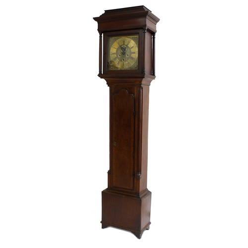 1849 - Oak eight day longcase clock, the 12