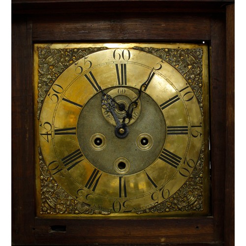 1849 - Oak eight day longcase clock, the 12