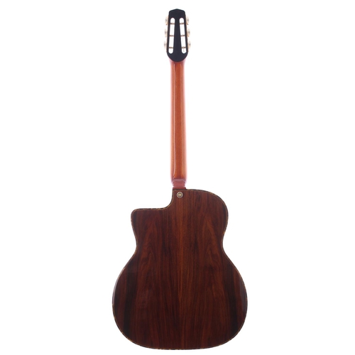 105 - Gitane John Jorgenson DG-300 gypsy jazz acoustic guitar; Back and sides: walnut; Top: natural; Neck:... 