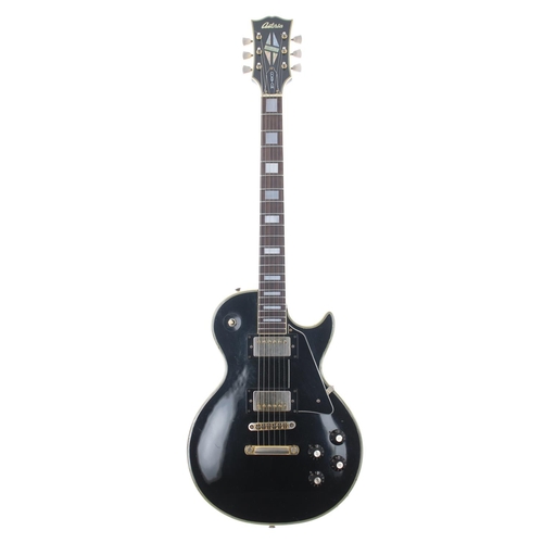 110 - 1970s Antoria Memphis Standard 2350 electric guitar, made in Japan; Body: black finish with various ... 