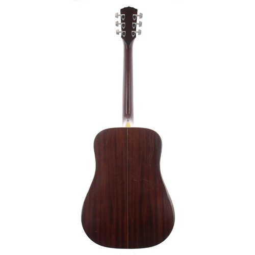 114 - Vega C.F. Martin licensed acoustic guitar, made in The Netherlands; Back and sides: mahogany, surfac... 