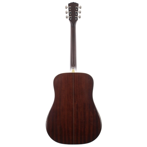 115 - Vega C.F. Martin licensed acoustic guitar, made in The Netherlands; Back and sides: mahogany, lacque... 