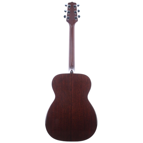 117 - 1986 Takamine F-307S acoustic guitar; Back and sides: mahogany; Top: natural spruce; Neck: mahogany;... 