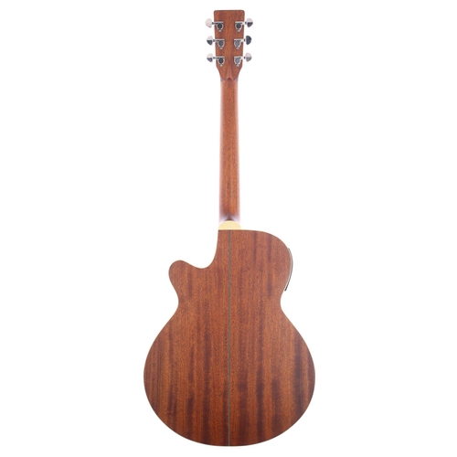 123 - Tanglewood TW45NS electro-acoustic guitar; Back and sides: laminated mahogany; Top: natural spruce; ... 