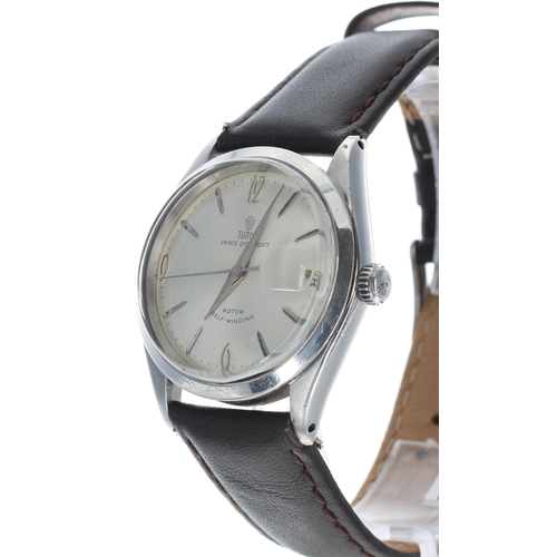 78 - Tudor Prince-Oysterdate Rotor Self-Winding stainless steel gentleman's wristwatch, reference no. 796... 