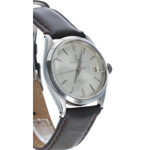 78 - Tudor Prince-Oysterdate Rotor Self-Winding stainless steel gentleman's wristwatch, reference no. 796... 