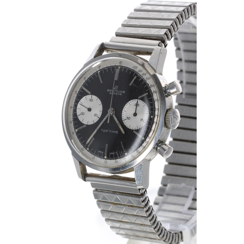 84 - Breitling Top Time 'Thunderball' chronograph stainless steel gentleman's wristwatch, ref. 2002, circ... 