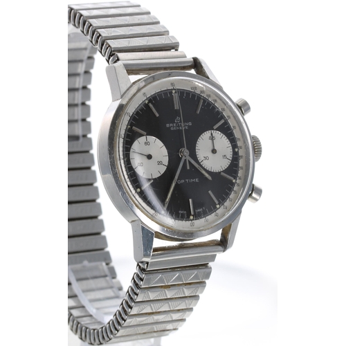 84 - Breitling Top Time 'Thunderball' chronograph stainless steel gentleman's wristwatch, ref. 2002, circ... 