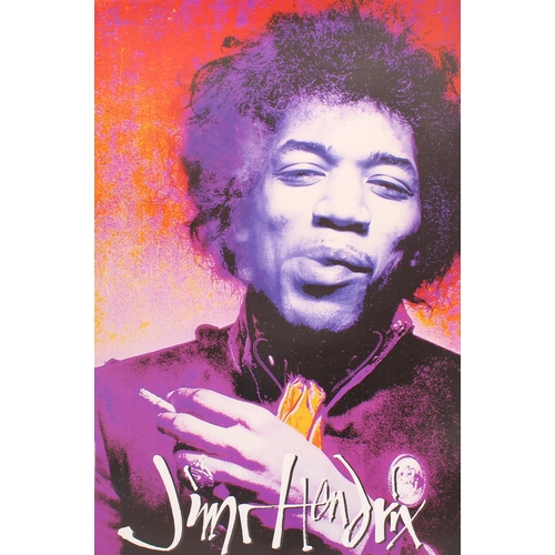 514 - Jimi Hendrix - a selection of Gered Mankowitz /Wherefore Art? posters produced for the 'Are You Expe... 