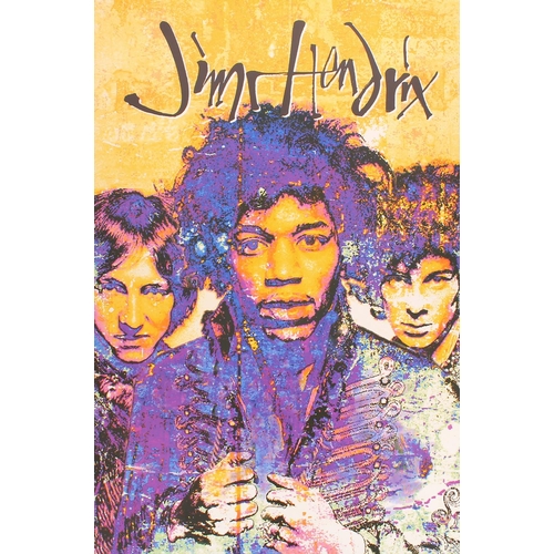 514 - Jimi Hendrix - a selection of Gered Mankowitz /Wherefore Art? posters produced for the 'Are You Expe... 