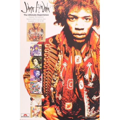 514 - Jimi Hendrix - a selection of Gered Mankowitz /Wherefore Art? posters produced for the 'Are You Expe... 