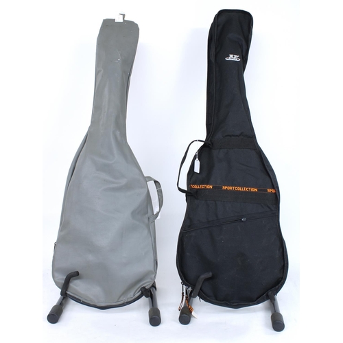 329 - Aria PR electric guitar; together with an Encore LP type electric guitar, each with soft bag (2)... 