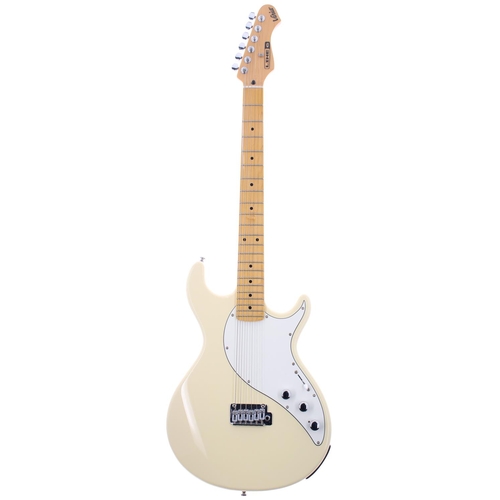 335 - 2006 Line 6 Variax 300 electric guitar, made in Korea; Body: white finish; Neck: maple; Fretboard: m... 