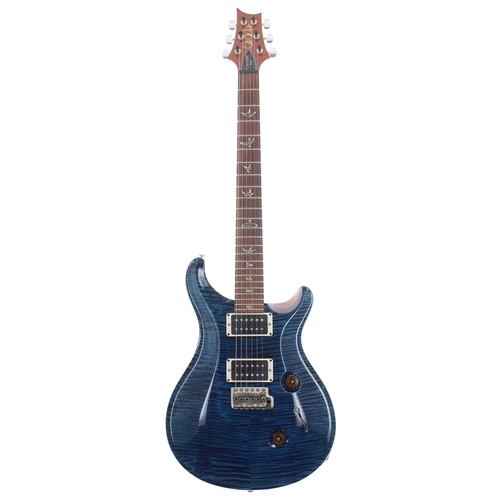 345 - 2012 Paul Reed Smith (PRS) Custom 24 Ten Top electric guitar, made in USA, ser. no. 1xxxx4; Body: bl... 