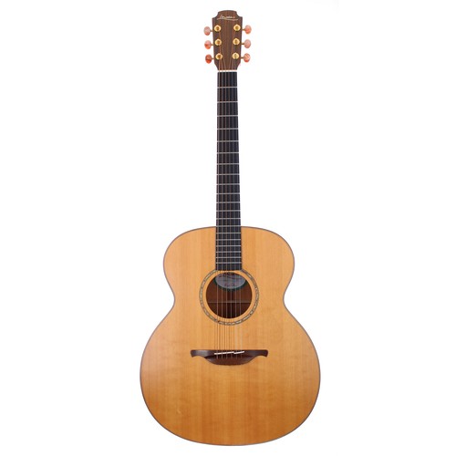 348 - Lowden 012 acoustic guitar, made in Ireland, ser. no. 1xxx8; Back and sides: mahogany; Top: natural ... 