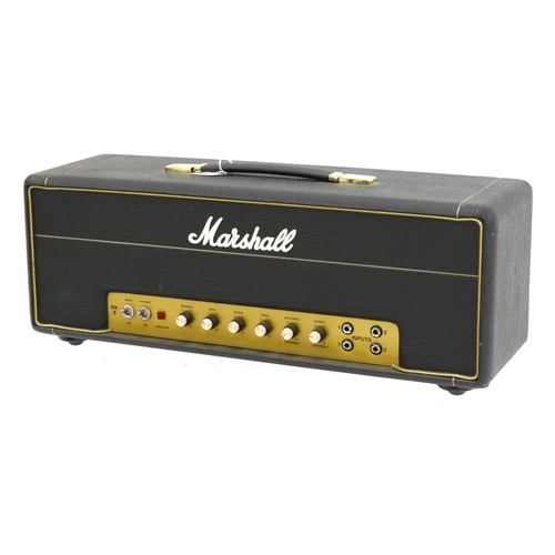 431 - Boon Gould (Level 42) - Marshall 1959 Super Lead MKII Reissue guitar amplifier head, made in England... 