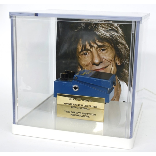 469 - Ronnie Wood - Boss BD-2 Blues Driver guitar effects pedal, used by Ronnie Wood for live and studio p... 