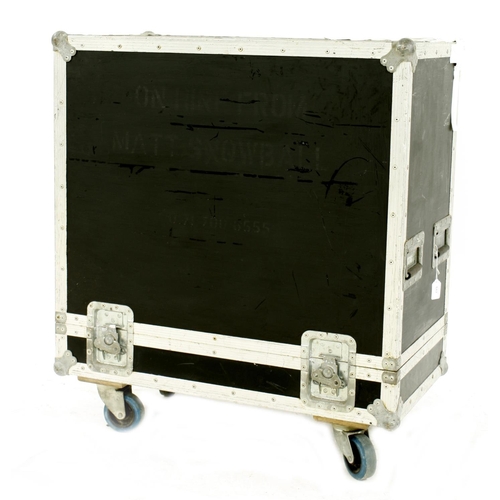 472 - The Alarm - heavy duty flight case on wheels suitable for a 4 x 12 speaker cabinet** Used by The Ala... 