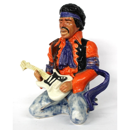 555 - Jimi Hendrix - 2014 Gary Seymour limited edition Jimi Hendrix teapot, no. 31/50, 11.5