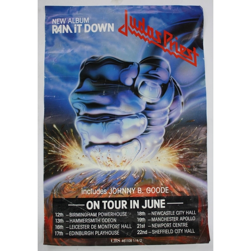 582 - Whitesnake and Judas Priest - Whitesnake 'Come an' Get It' promotional poster, 30