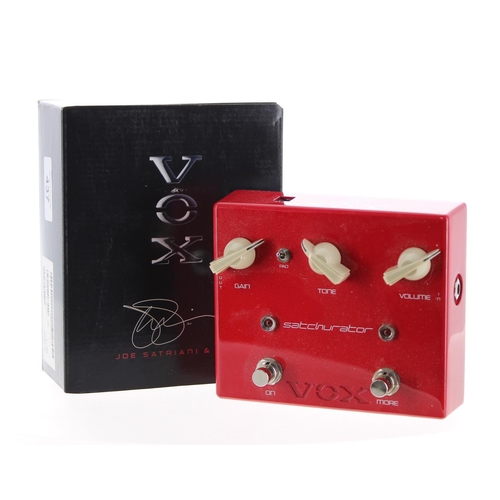 437 - Boon Gould (Level 42) - Vox Joe Satriani Satchurator distortion guitar pedal, boxed