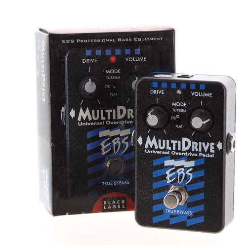 440 - Boon Gould (Level 42) - EBS Multi-Drive universal overdrive guitar pedal, boxed