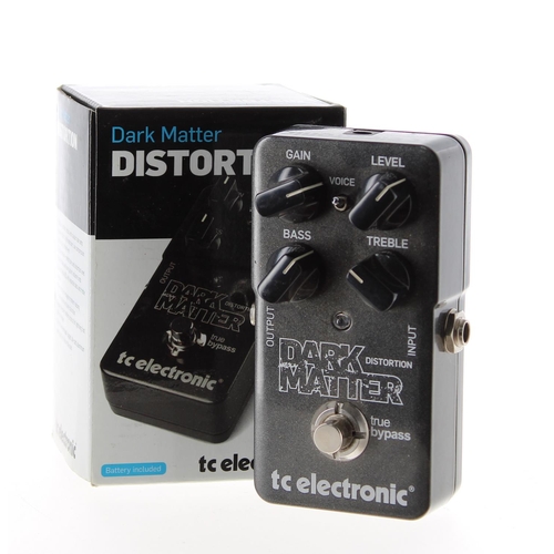 451 - Boon Gould (Level 42) - TC Electronic Dark Matter distortion guitar pedal, boxed